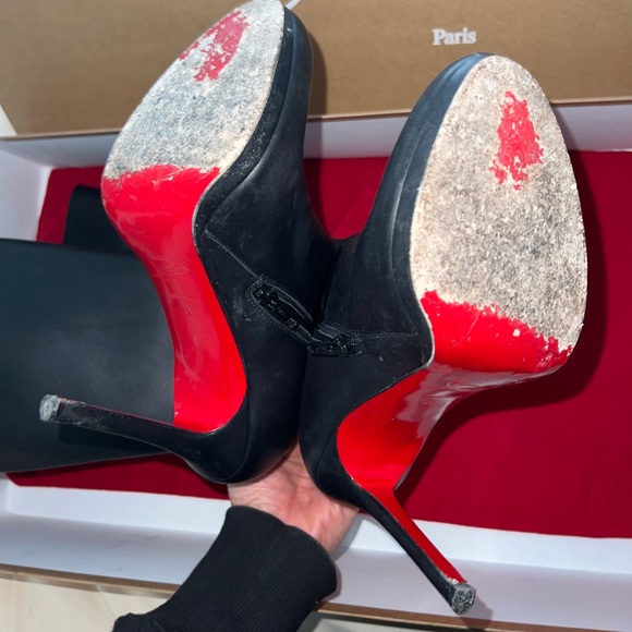 Christian Louboutin Botalili 120 Calf Leather Boot size 41 - Picture 5 of 5